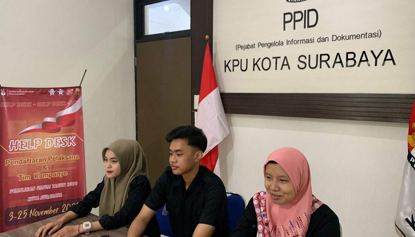 Tahapan Kampanye Kpu Kota Surabaya Buka Layanan Helpdesk Suara Rakyat