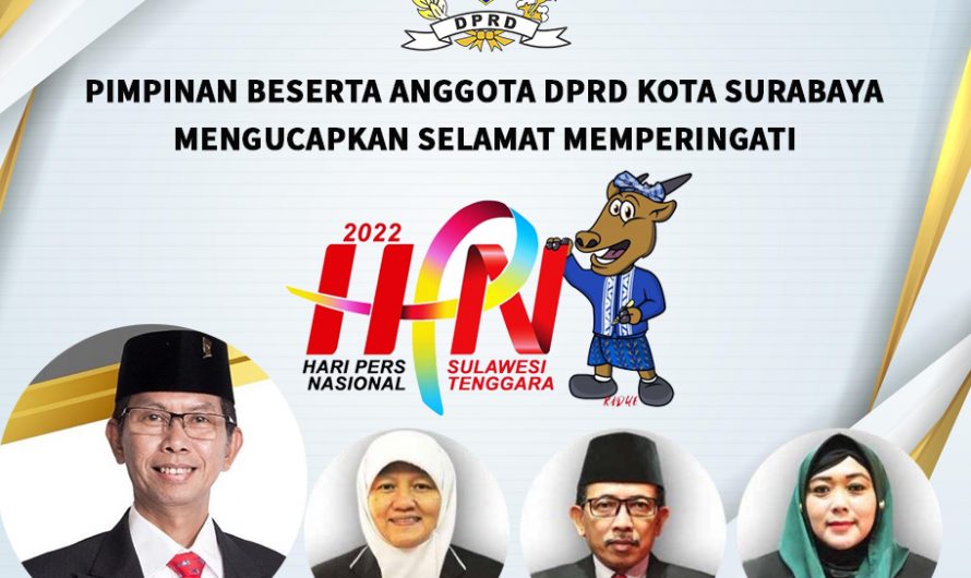 Ucapan HPN 2022 DPRD Kota Surabaya